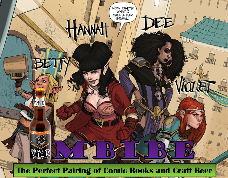 IMBIBE: Issue #11 Rat Queens Volume One with Dragon's Milk