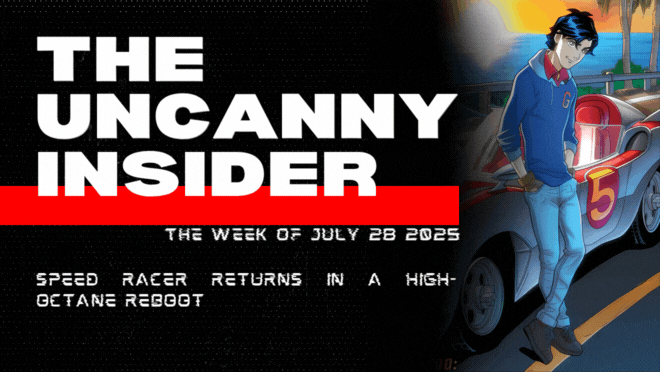 Uncanny Insider 07/28/25 - Speed Racer Returns in a High-Octane Reboot ...