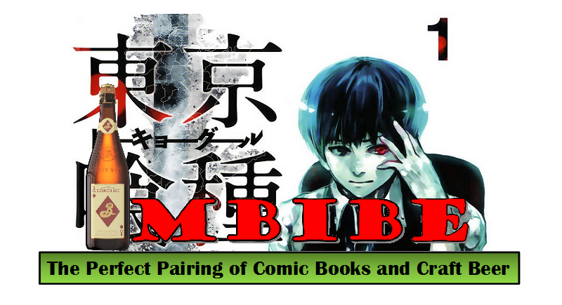 IMBIBE: Issue #7- Tokyo Ghoul Vol. 1 with Brooklyn Brewery's Sorachi Ace Saison