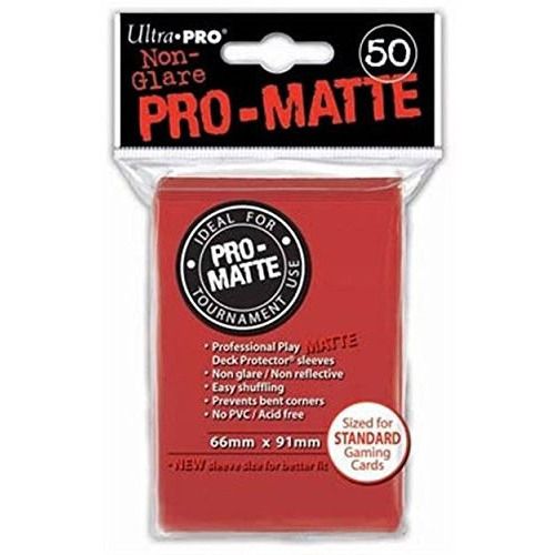 Ultra-Pro Standard Pro-Matte Sleeves, 50 Count