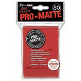 Red Ultra-Pro Standard Pro-Matte Sleeves, 50 count Uncanny!
