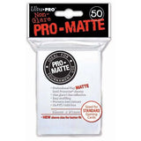 White Ultra-Pro Standard Pro-Matte Sleeves, 50 count Uncanny!