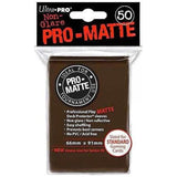 Brown Ultra-Pro Standard Pro-Matte Sleeves, 50 count Uncanny!