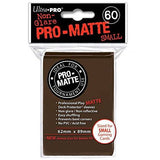 Brown Ultra-Pro Small Pro-Matte Sleeves, 60 count Uncanny!