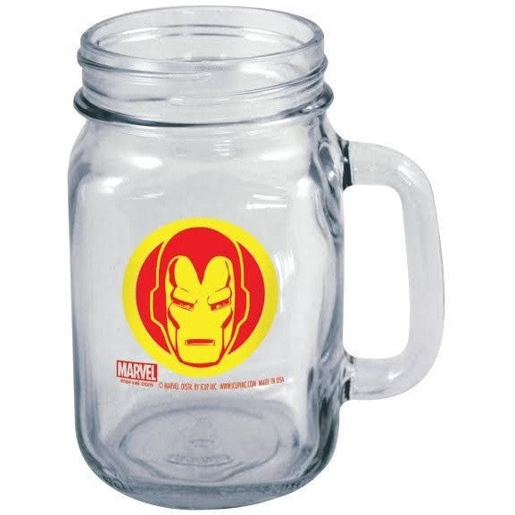 Iron Man Mason Jar Mug
