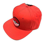 Pokemon Red Poke Ball Baseball Snap back Hat