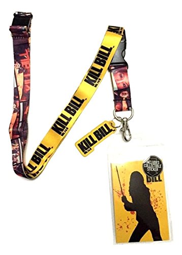 Kill Bill Fan Kit - Lanyard, Sticker, and Charm
