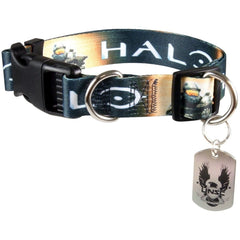  Halo Master Chief Adjustable Nylon Dog Collar Uncanny!
