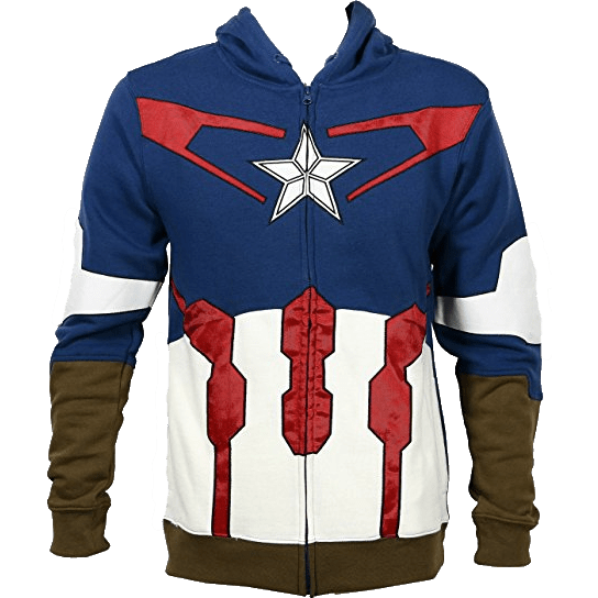  Captain America Suit Hoodie Uncanny!