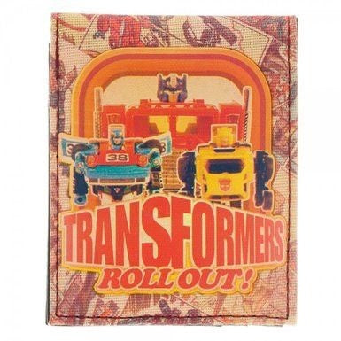 Transformers Sublimated Print Bi-Fold Wallet