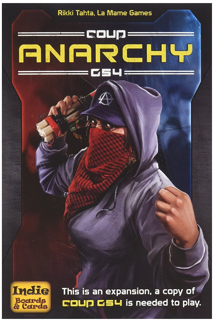 Coup Rebellion G54 Anarchy Game--EXPANSION PACK