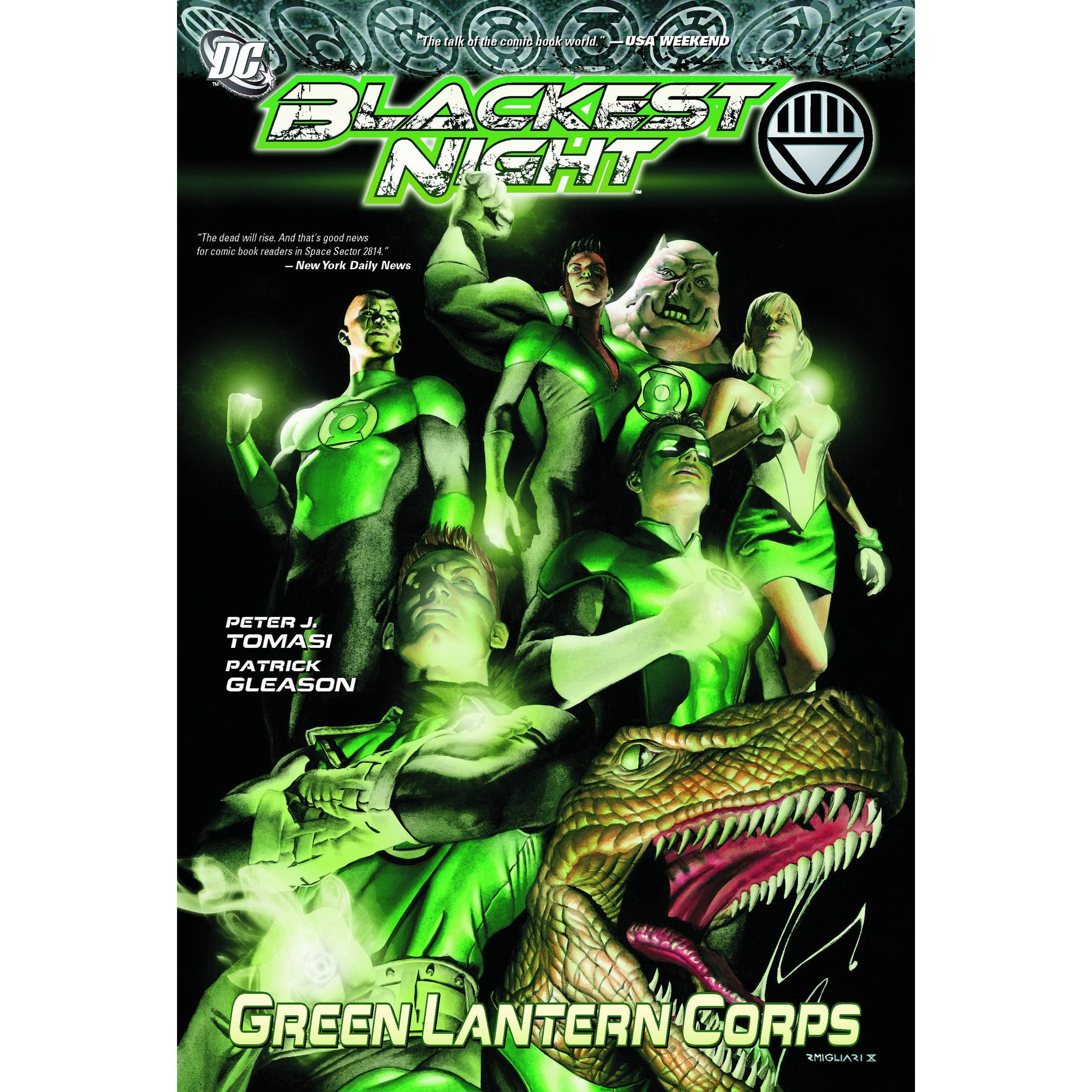  Blackest Night Green Lantern Corps TP Uncanny!