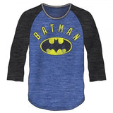  Batman Blue and Black Baseball Shirt Uncanny!