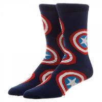 Captain America Shield Crew Socks