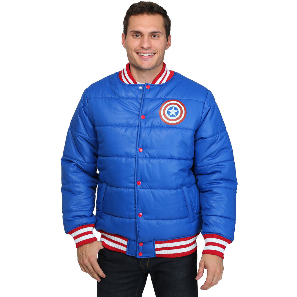 Captain America Puff Jacket