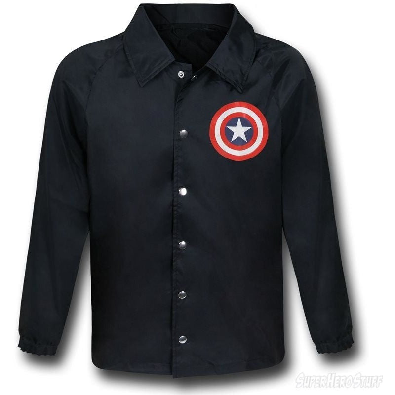  Captain America Windbreaker Jacket Uncanny!