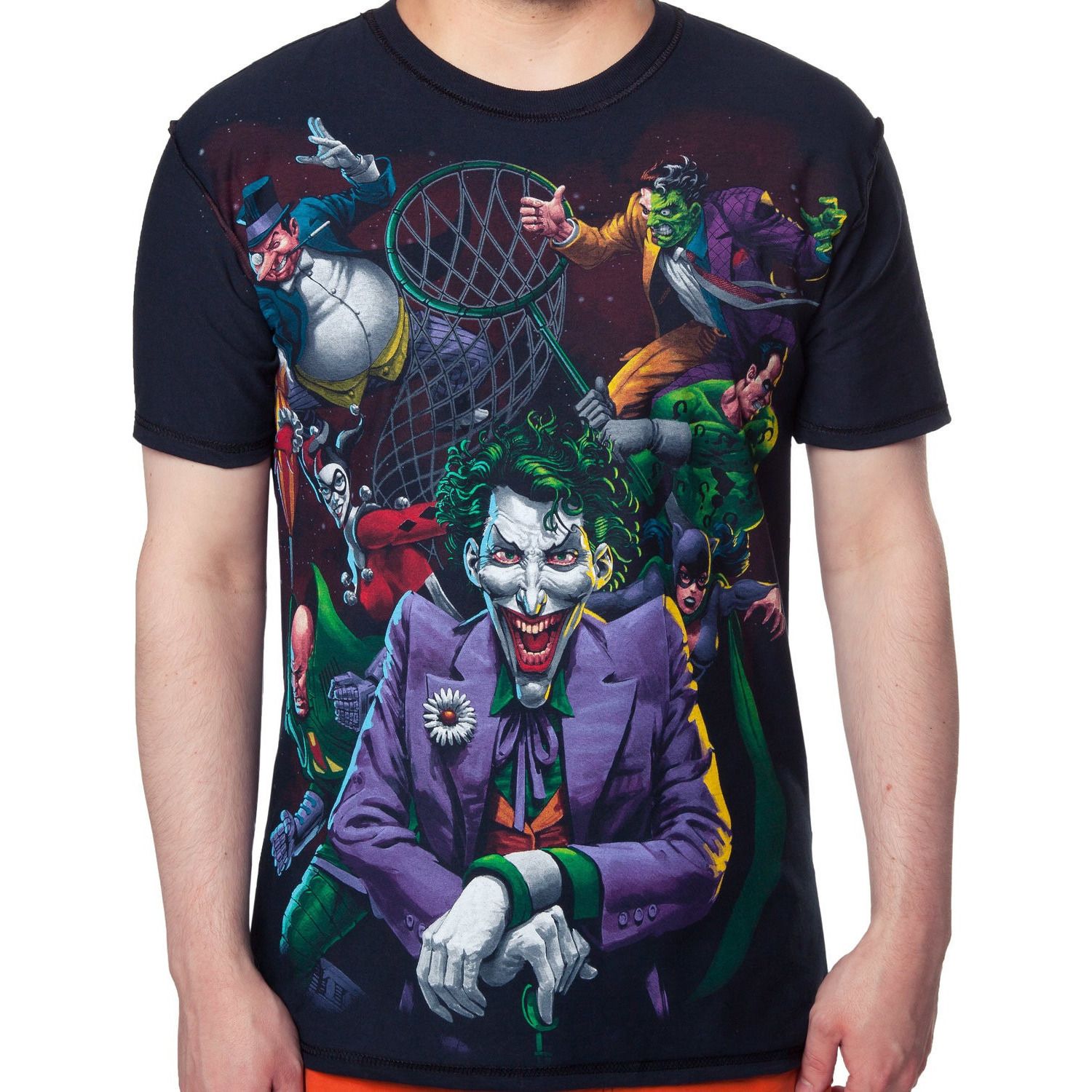  DC Villains Net Shirt Uncanny!