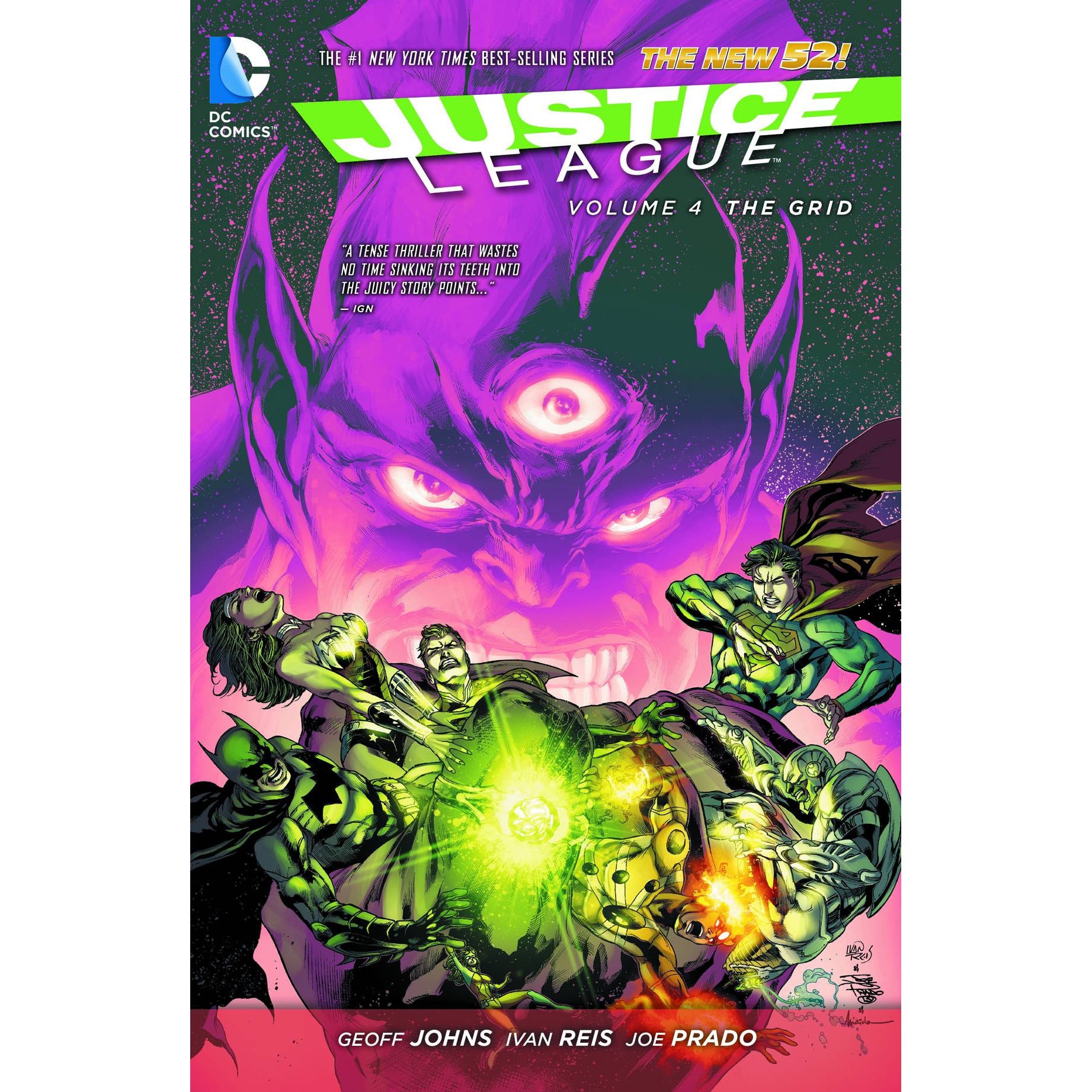  Justice League Vol. 4 The Grid (N52) TP Uncanny!