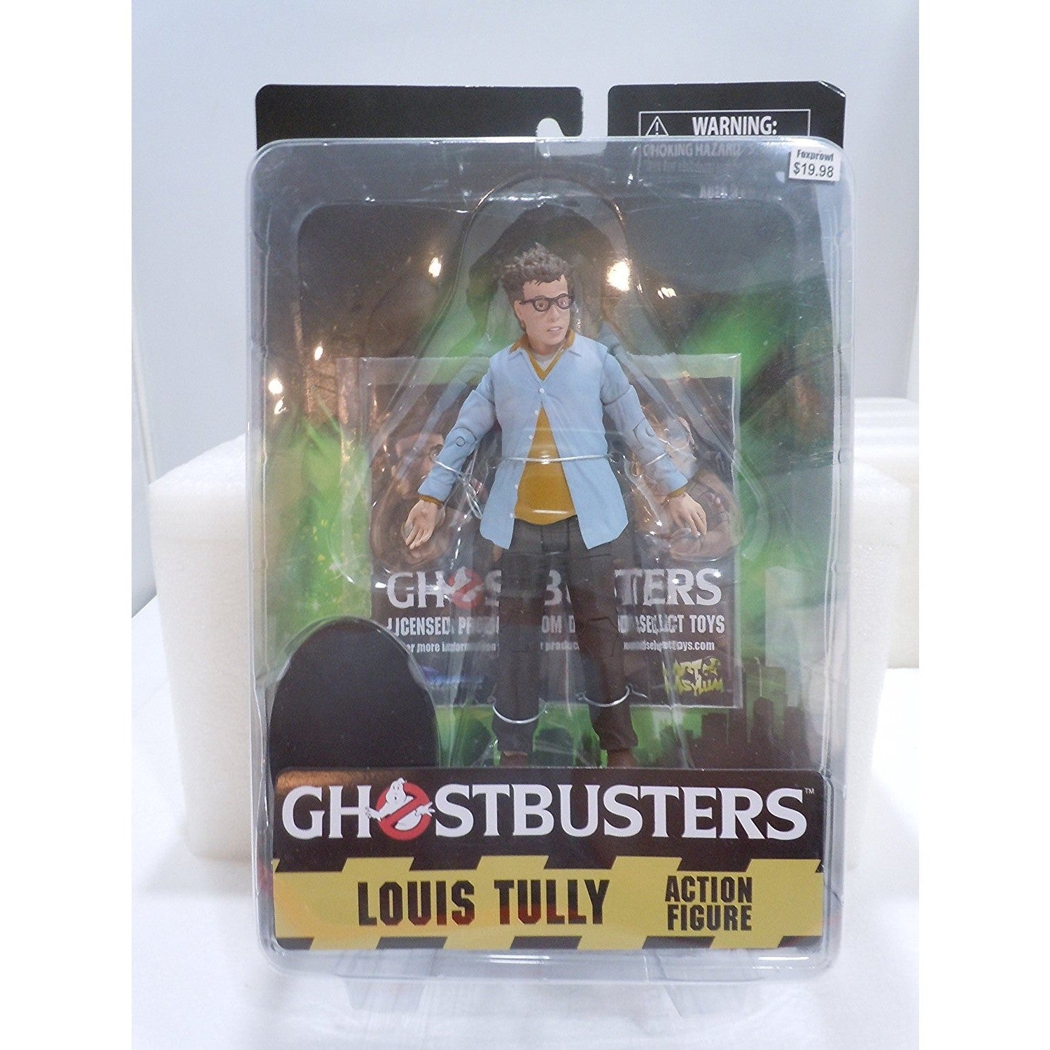  Diamond Select Ghostbusters Louis Tully 7 inch AF Uncanny!