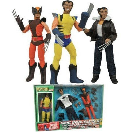  Wolverine Retro Action Figure Set Uncanny!