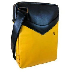 Star Trek Gold Uniform Laptop Bag Uncanny!