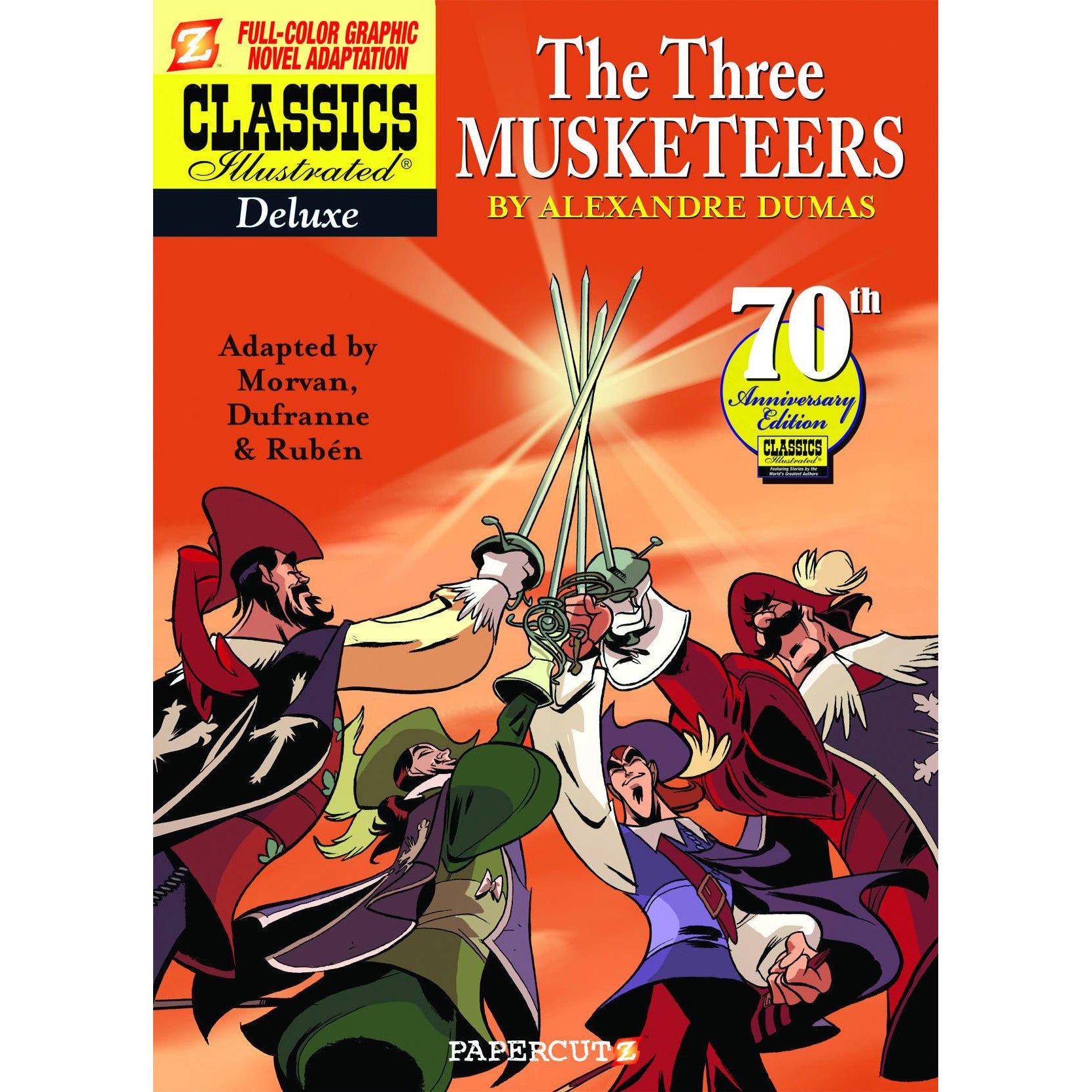  The Three Musketeers Illustrated Deluxe TP Uncanny!