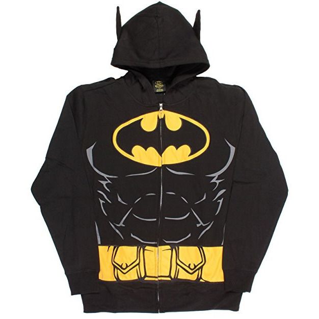 Batman Costume Hoodie with Cape