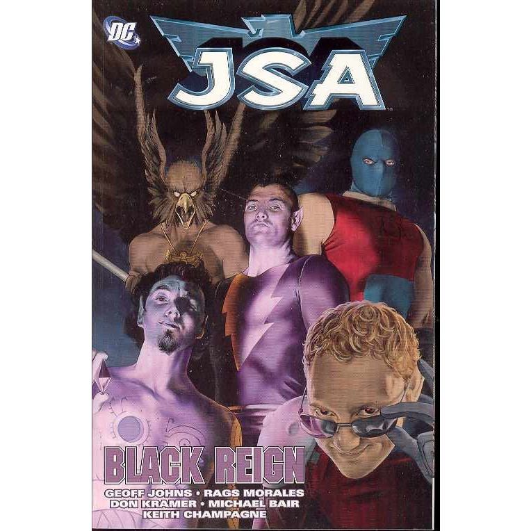  JSA TP Vol 08 Black Reign Uncanny!