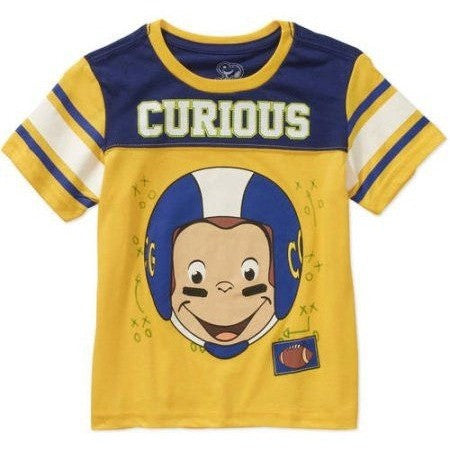Curious George Youth Football Jersey