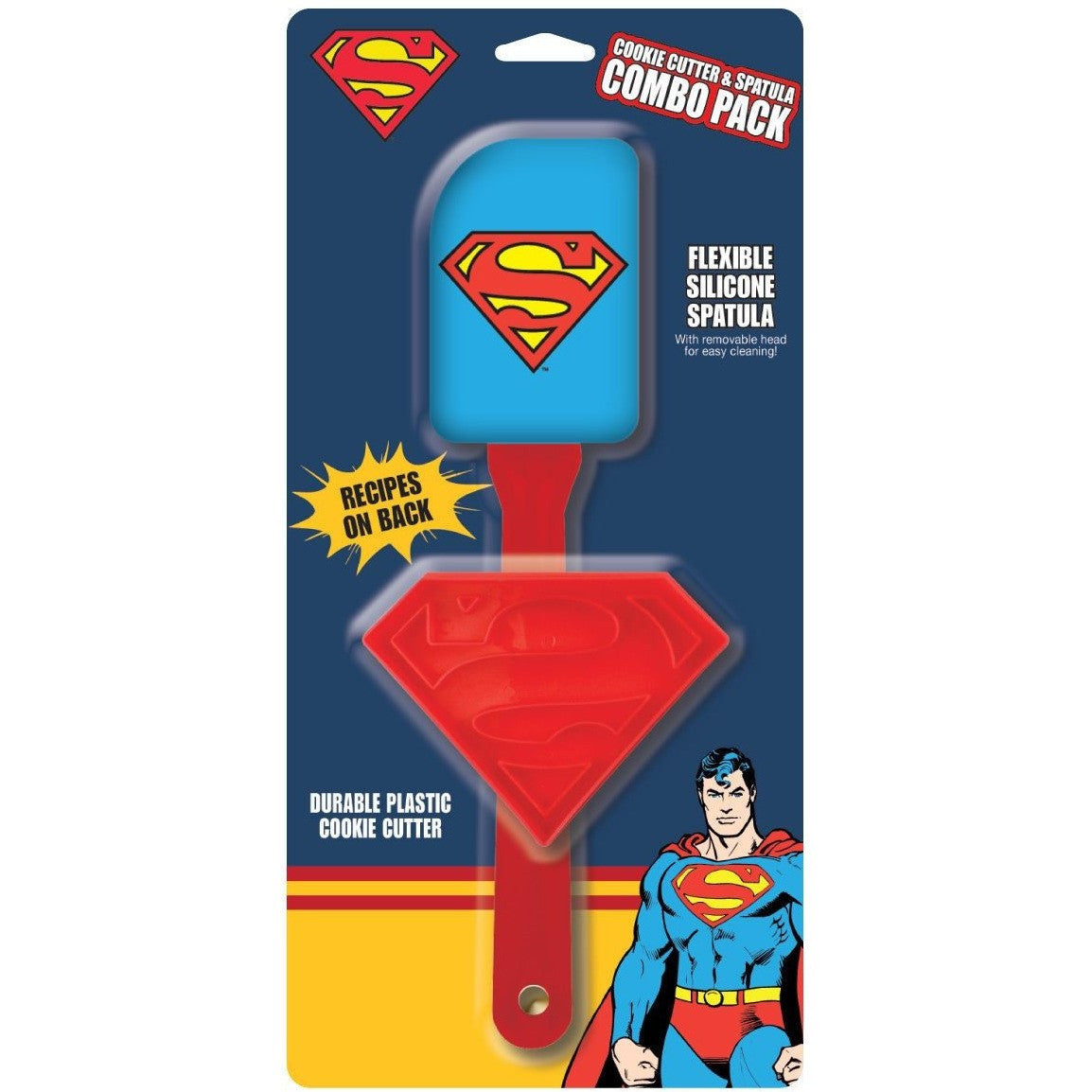  Superman Cookie Cutter & Spatula Combo Pack Uncanny!