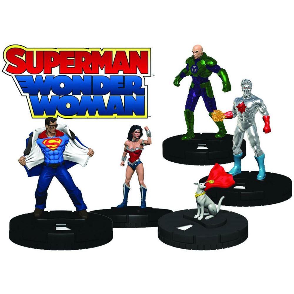 Heroclix Superman/Wonder Woman Super Booster Uncanny!