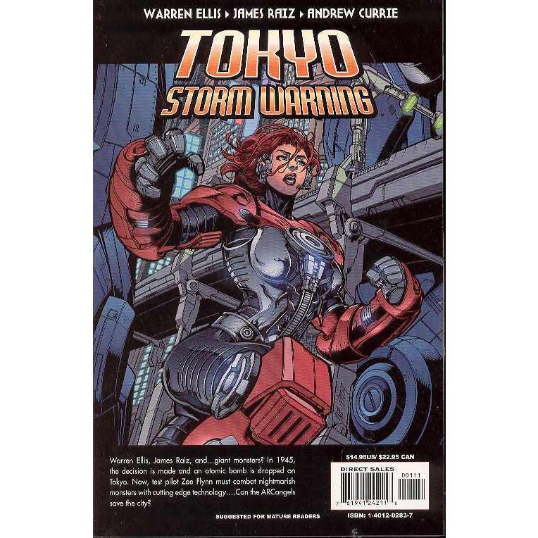  Red Tokyo Storm Warning TP Uncanny!