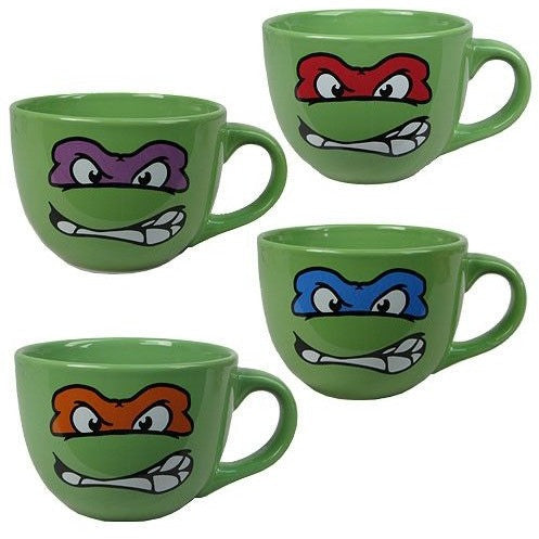  Teenage Mutant Ninja Turtles 24 oz Ceramic Soup Mug Uncanny!