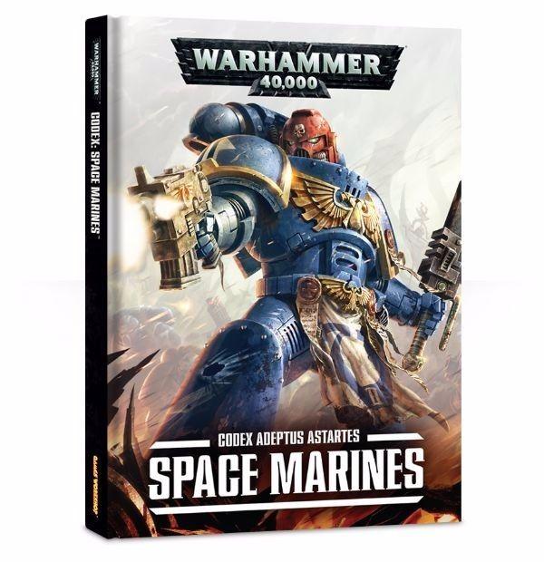 Warhammer 40k Codex Adeptus Astartes Space Marines 7th Edition HC